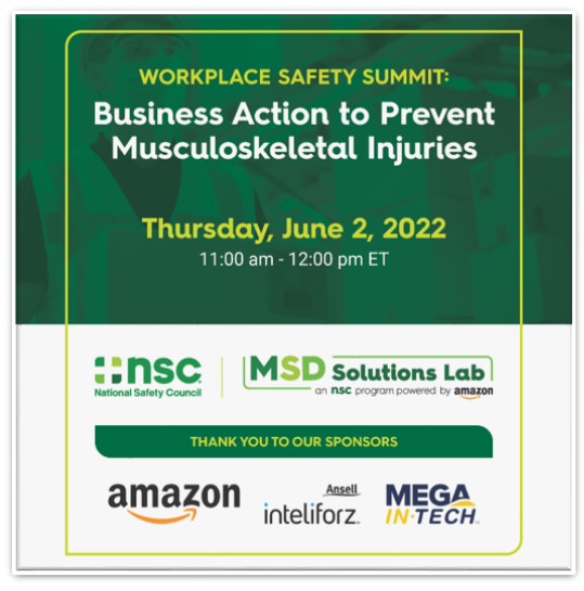 MSD Workplace Safety Summit
